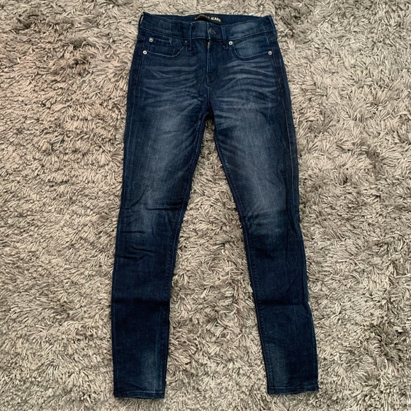 Express Mid Rise Jean Legging - Picture 1 of 8